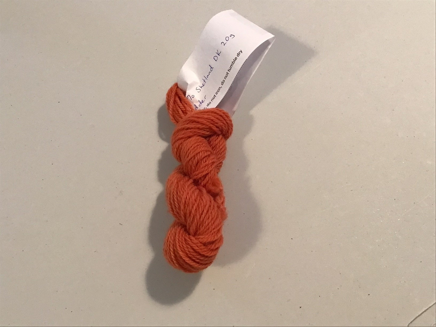 A Wing and a Bear - Plant-Dyed DK Wool - Madder - 20g