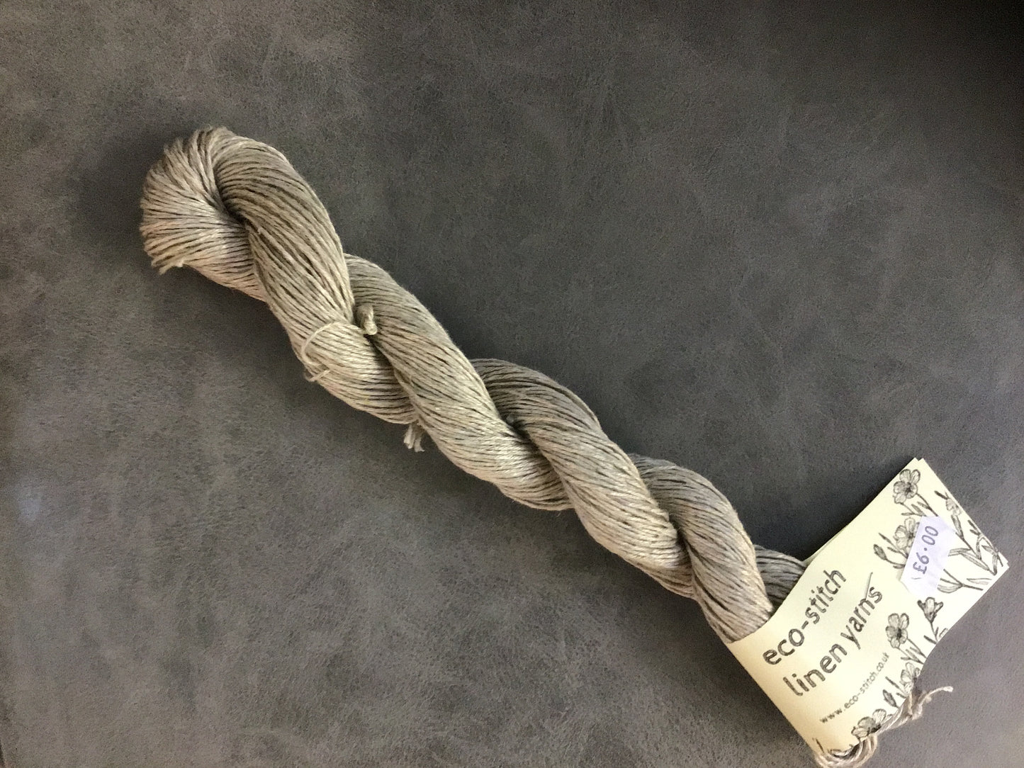 ecostitch - 100 percent Linen - Undyed - Natural - 50g