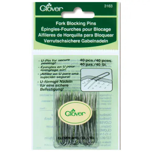 Lakeside Needlecraft - Clover Fork Blocking Pins