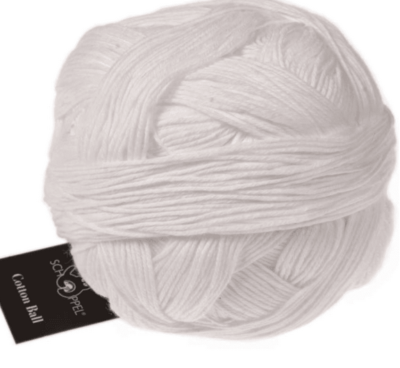 Schoppel-Wolle - Cotton Ball - White