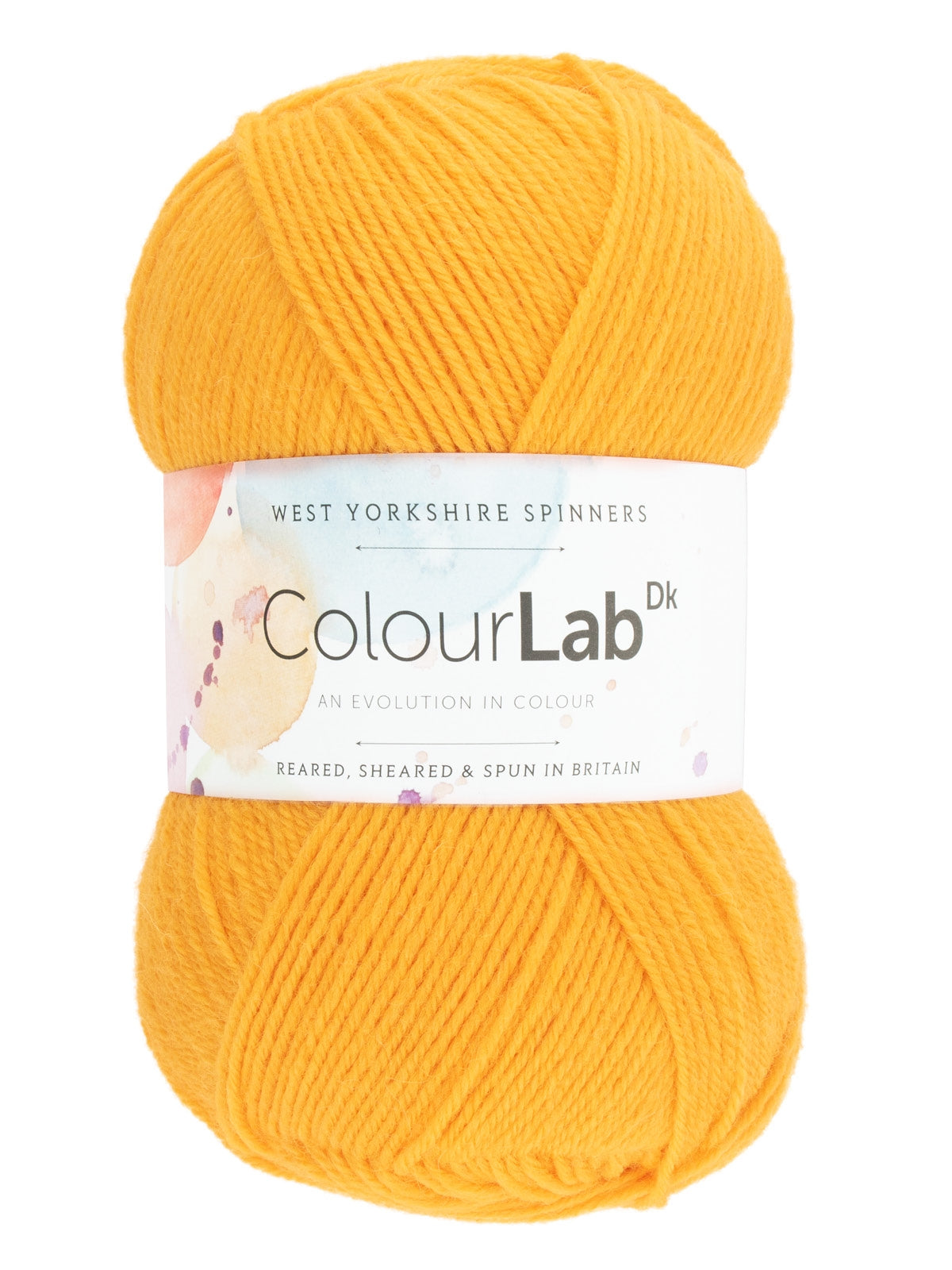 West Yorkshire Spinners - ColourLab DK Yarn - Citrus Yellow - 100g