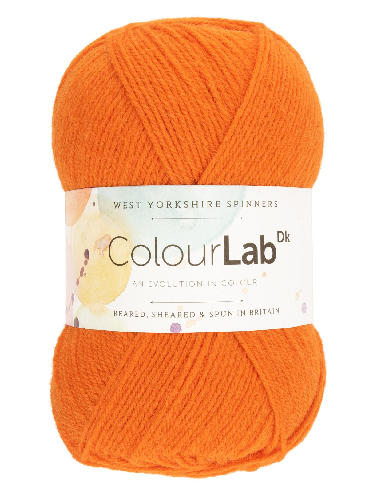 West Yorkshire Spinners - ColourLab DK Yarn - Zesty Orange - 100g