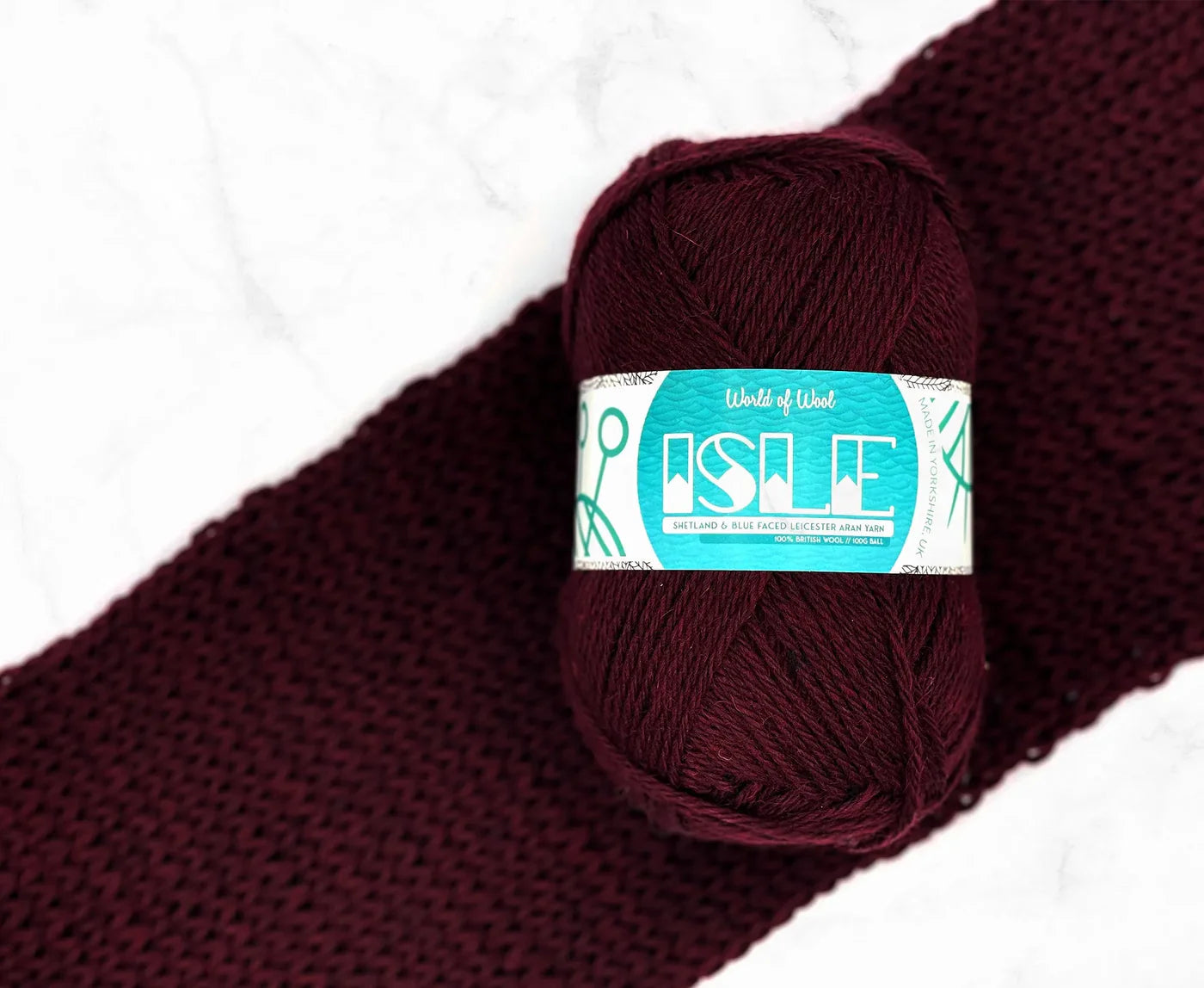 World of Wool - Arisdale Isle Aran Yarn - 100g