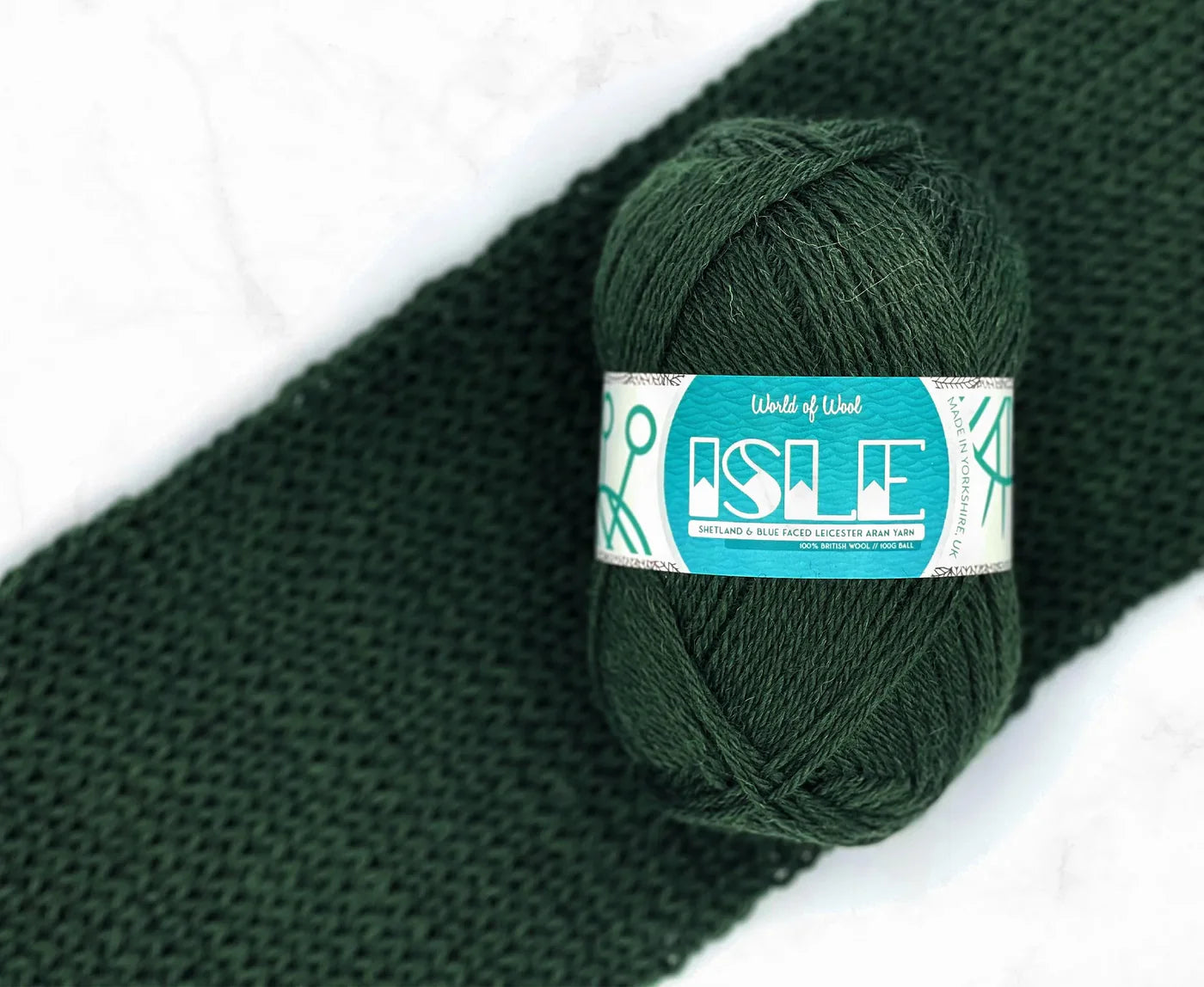 World of Wool - Balta Isle Aran Yarn - 100g
