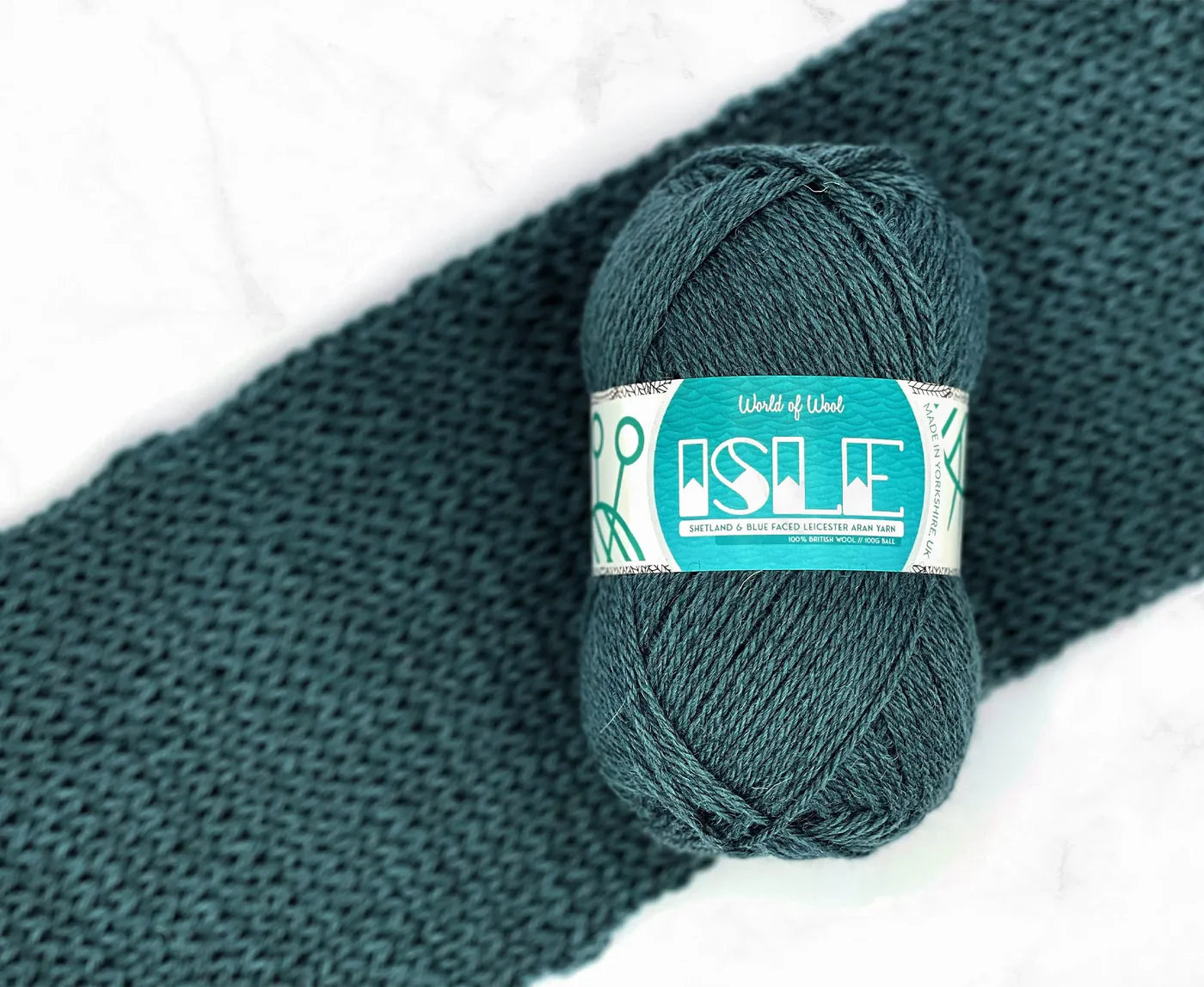 World of Wool - Bruary Isle Aran Yarn - 100g