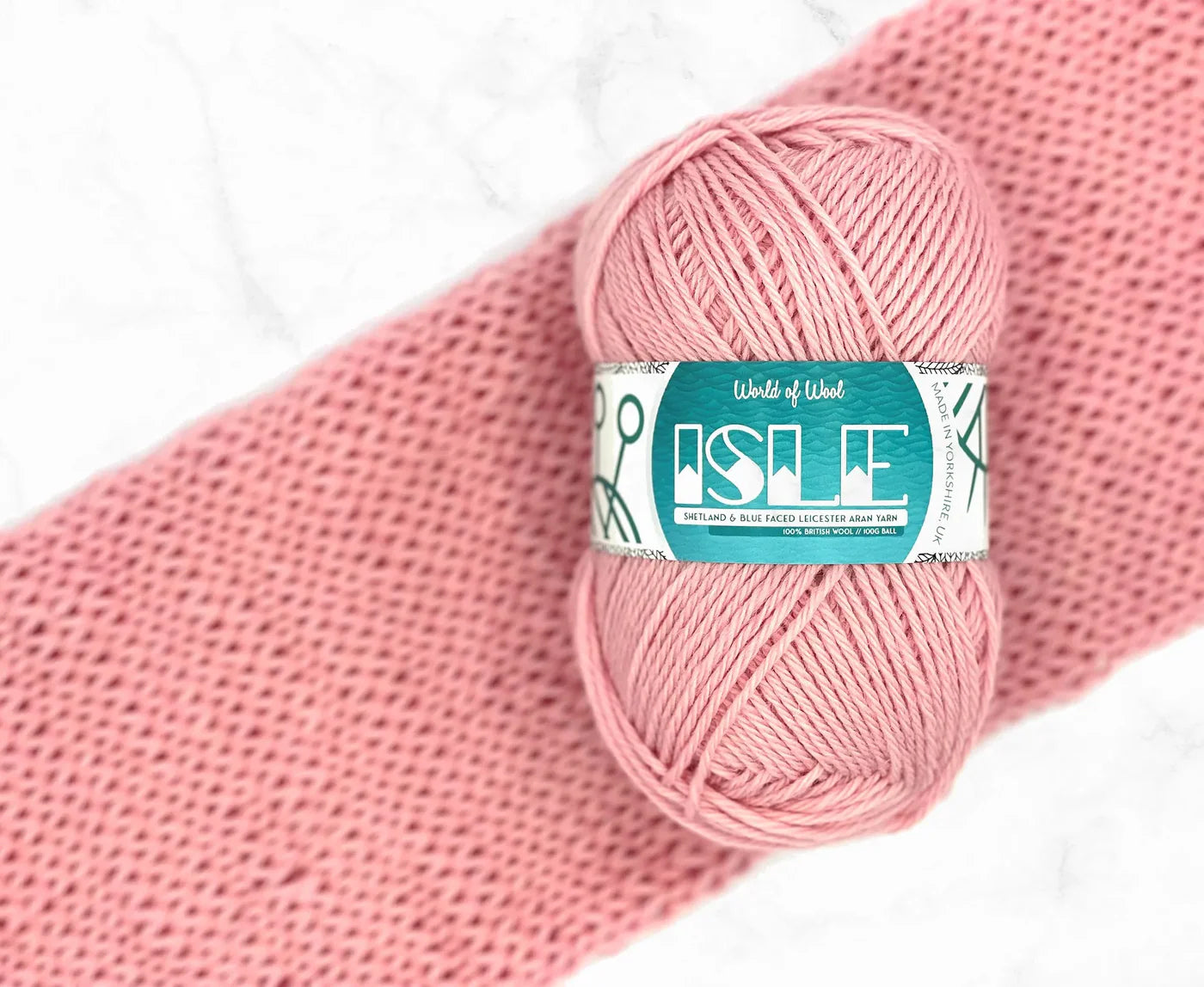 World of Wool - Lamba Isle Aran Yarn - 100g