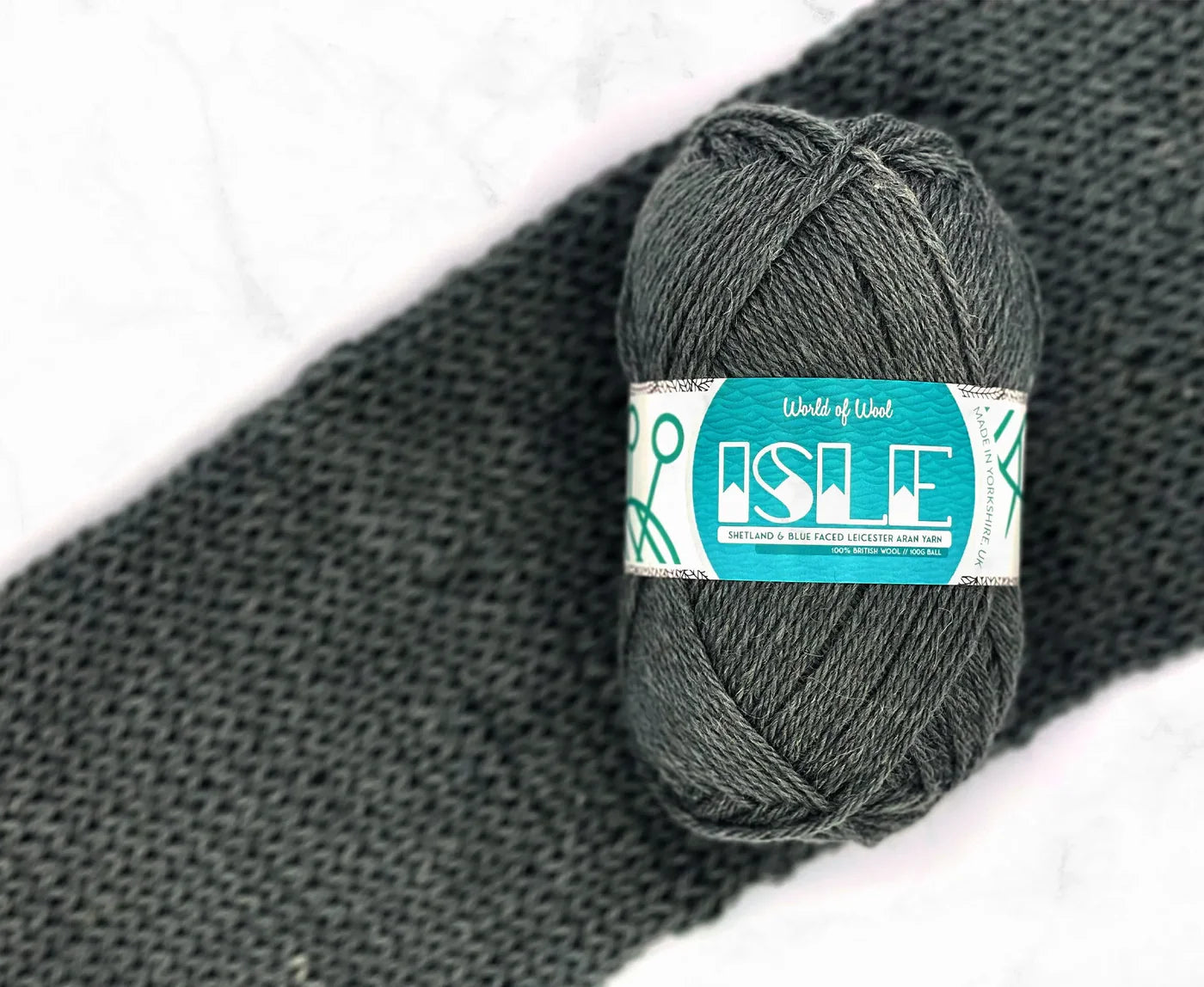 World of Wool - Oxna Isle Aran Yarn - 100g