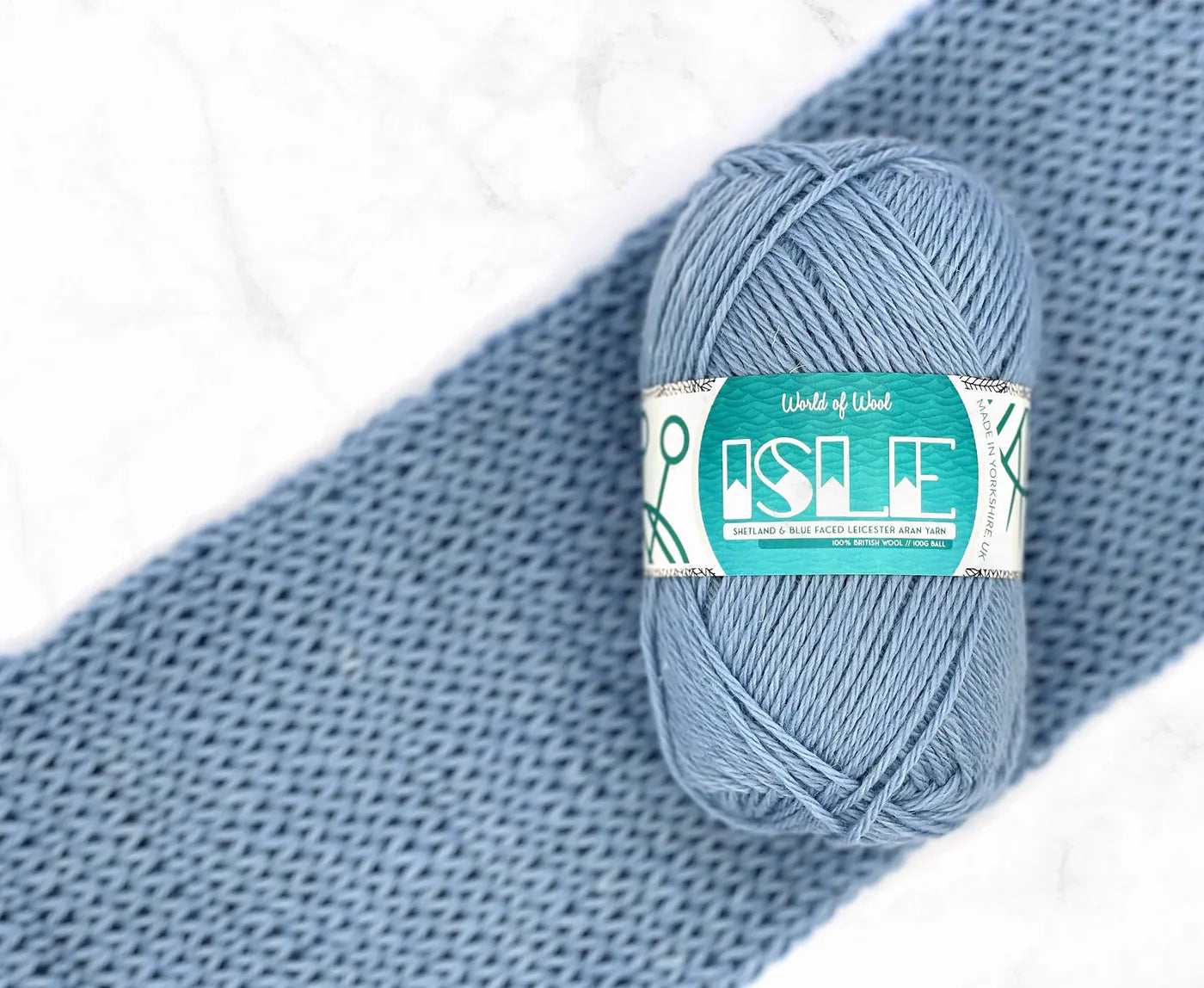 World of Wool - Saxa Vord Isle Aran Yarn - 100g