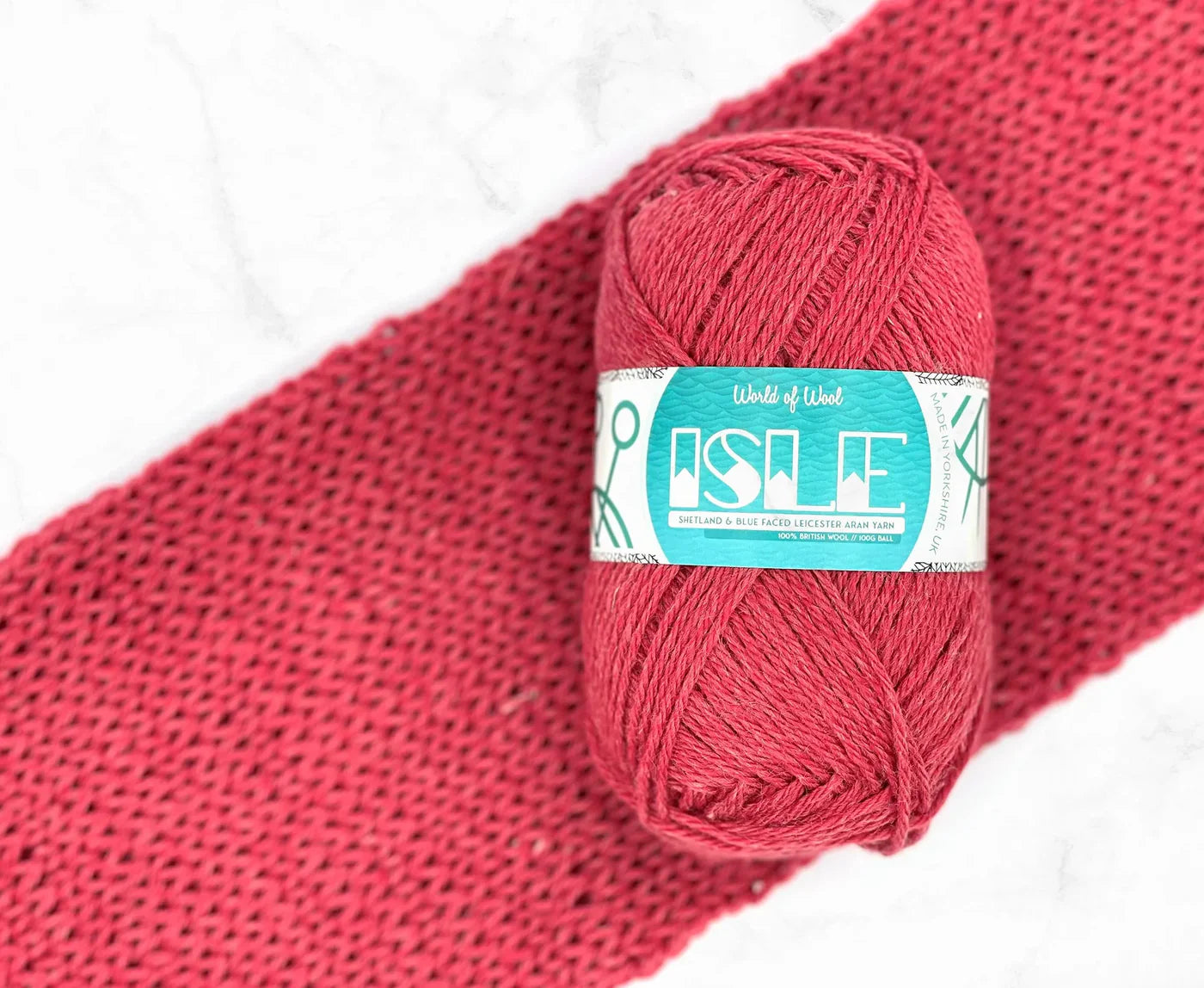 World of Wool - Scalloway Isle Aran Yarn - 100g