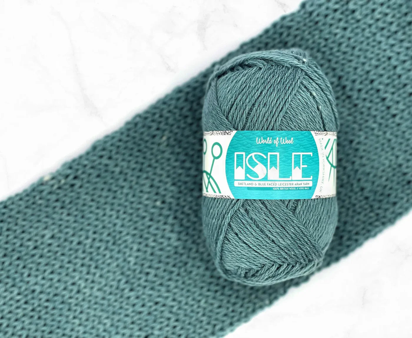 World of Wool - Valla Field Isle Aran Yarn - 100g