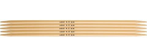 ADDI Bamboo - Length 20 cm - Size 10 mm - Double Pointed Knitting Needles - set of 5