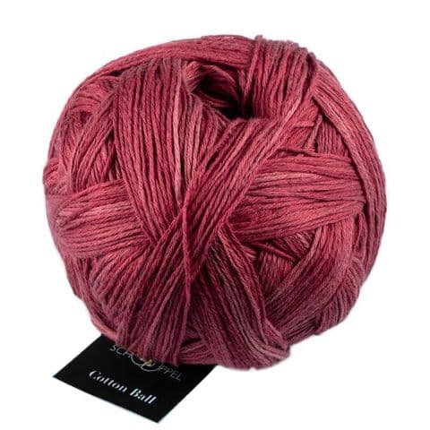 Schoppel-Wolle - Cotton Ball - Bordeaux