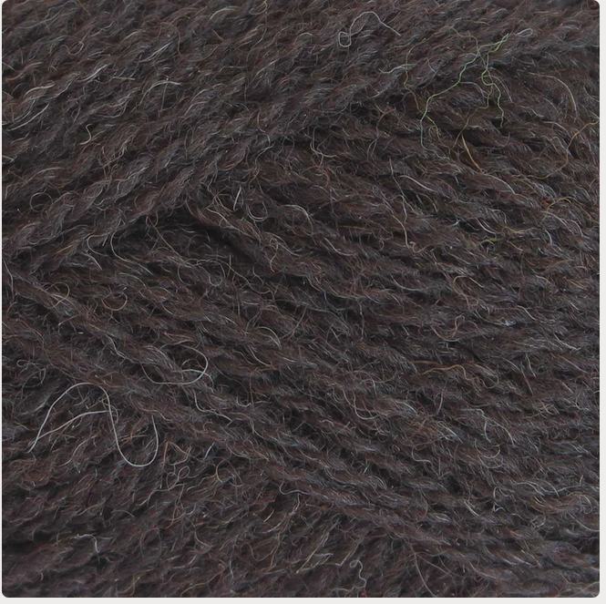 Baa Ram Ewe - Pip Naturals (Undyed) 4 Ply - Grosmont Brown - 25g