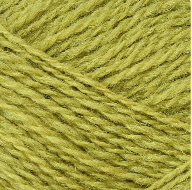 Baa Ram Ewe - Pip Colourwork 4 Ply - Harewood Green - 25g