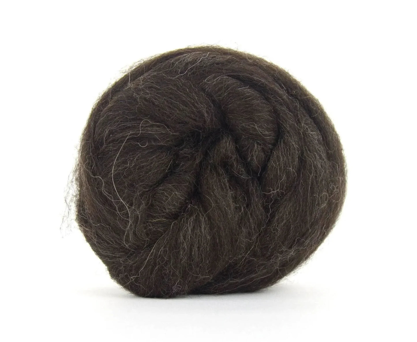 Top for spinning - Black Shetland wool - 50g