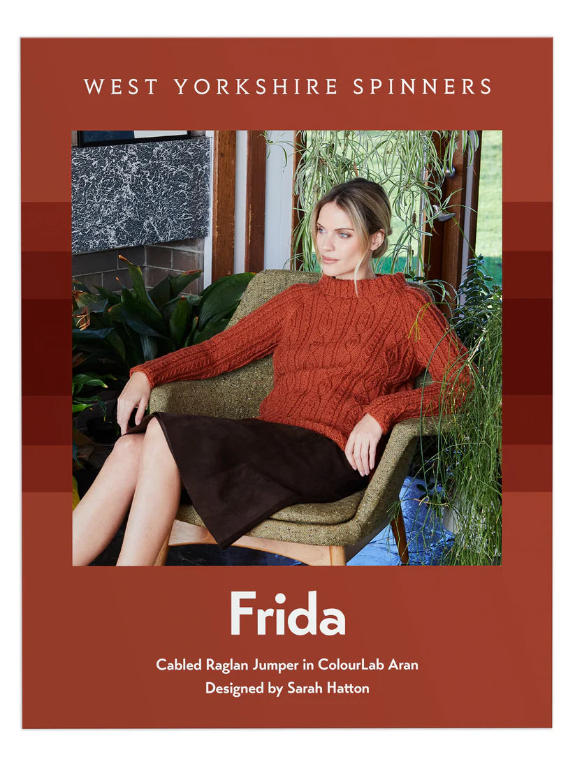 West Yorkshire Spinners - ColourLab Aran - Frida Cabled Jumper