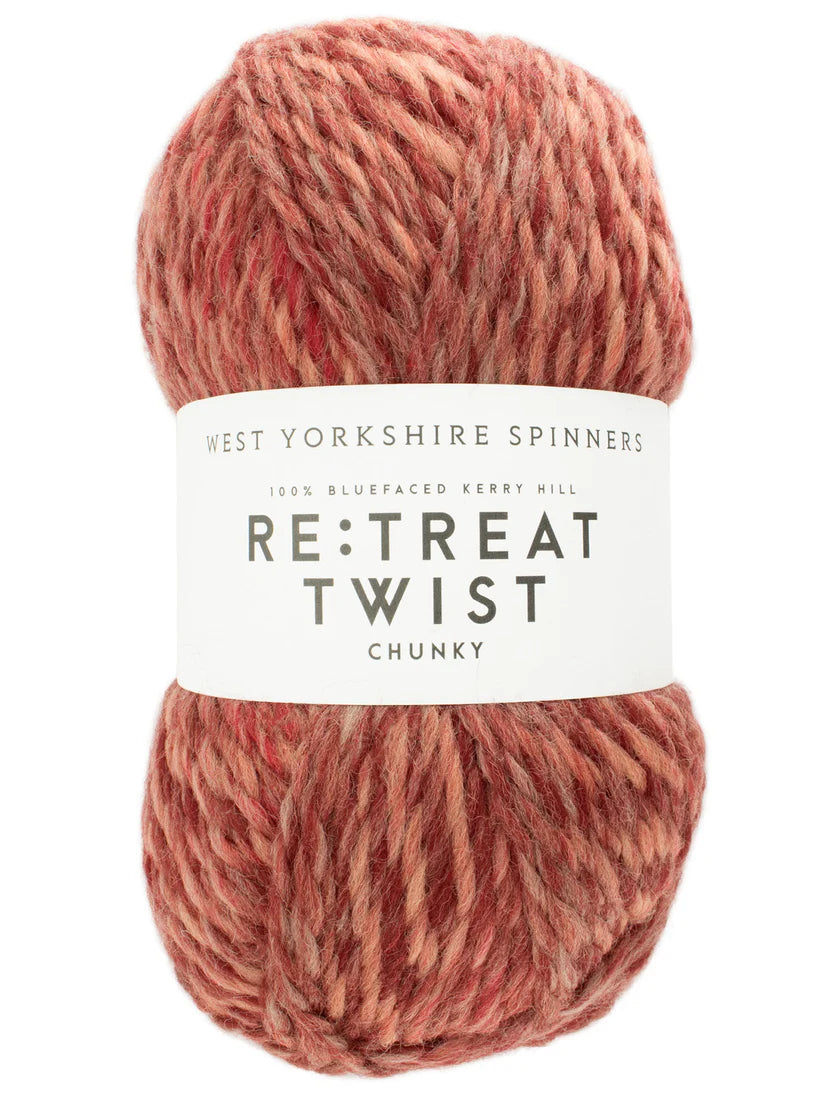 West Yorkshire Spinners - Retreat Twist Chunky Yarn - Solar Flare - 100g