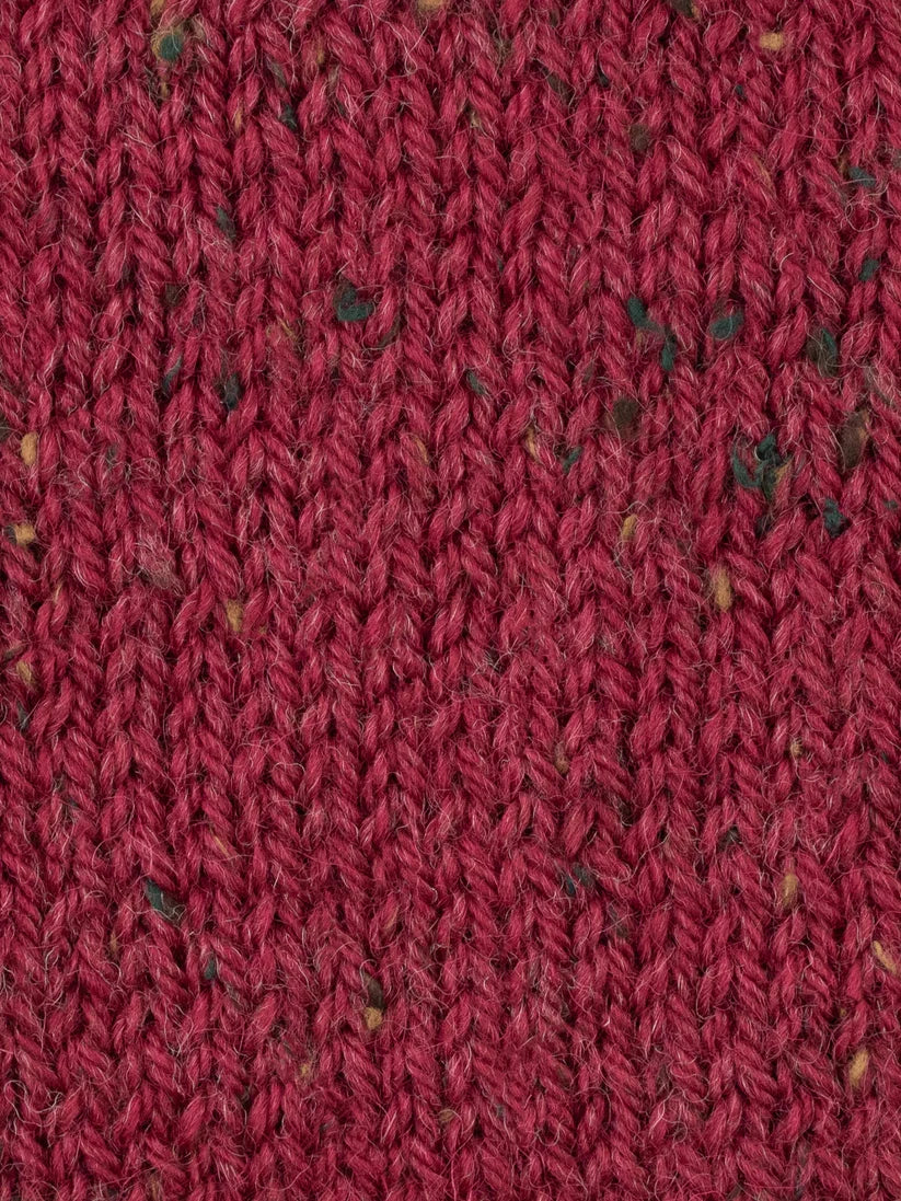 West Yorkshire Spinners - ColourLab Aran Yarn - Cherry Red Tweed - 100g