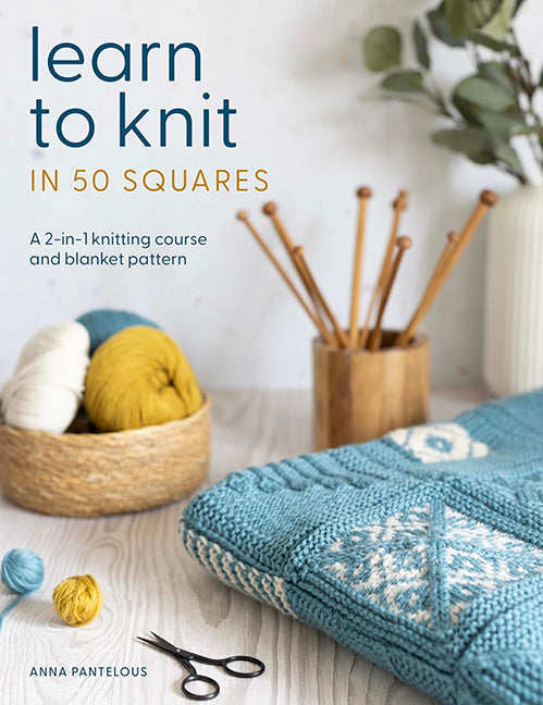 Learn to Knit in 50 Squares: 11. The convergent one