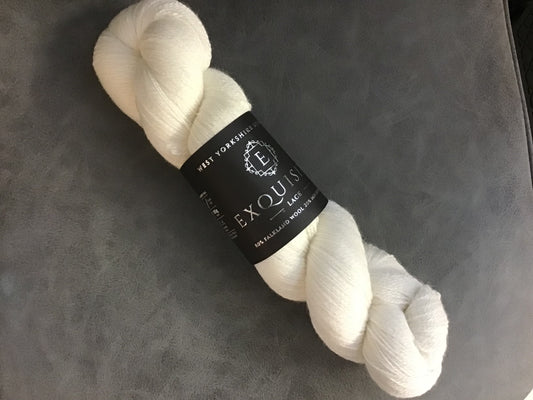 West Yorkshire Spinners - Exquisite Lace - Pearl - 100g