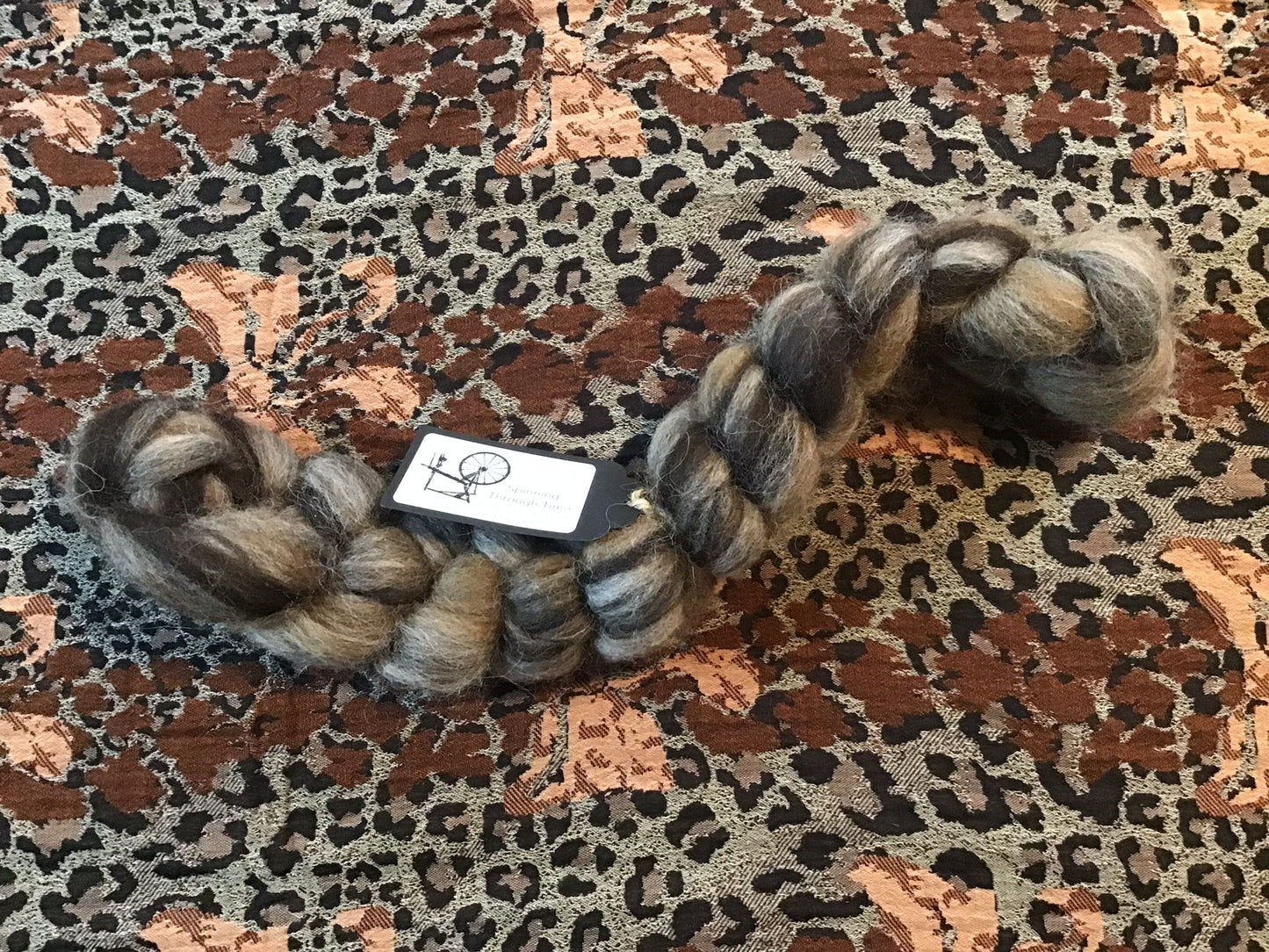 Spinning Through Time - Loamy Fibre Blend - 40% Shetland 40% Blue Faced Leicester 20% Manx Loaghtan - 50g