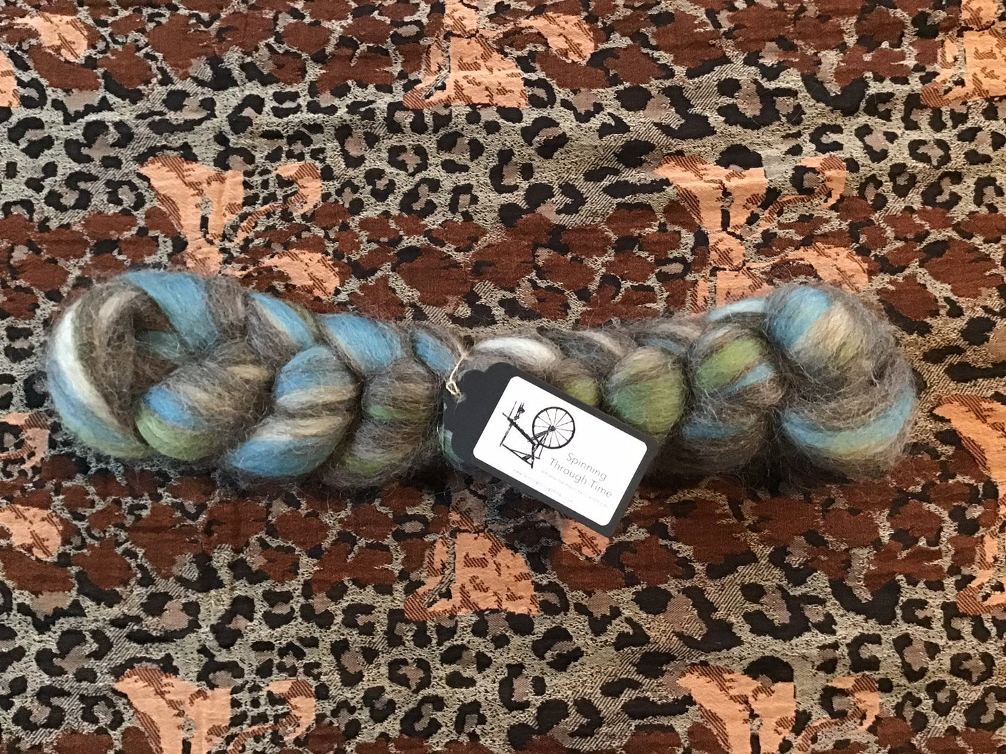 Spinning Through Time - Orbiter's Gaze - 75% Shetland 25% UK Alpaca
