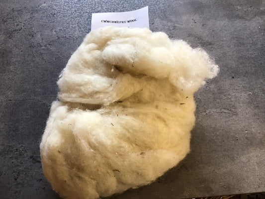Cwmchwefru - Ouessant wool - White - 50g