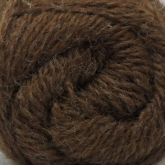 UK Alpaca -  Superfine Alpaca 4-Ply - Chocolate - 50g
