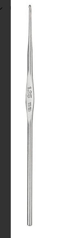 ADDI Steel Crochet Hook - 0.6 mm