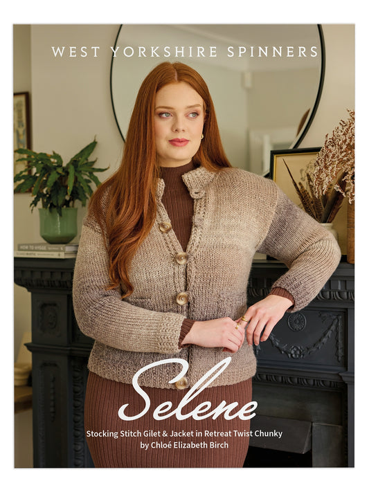 West Yorkshire Spinners - Retreat Twist Chunky - Selene Gilet & Jacket Pattern