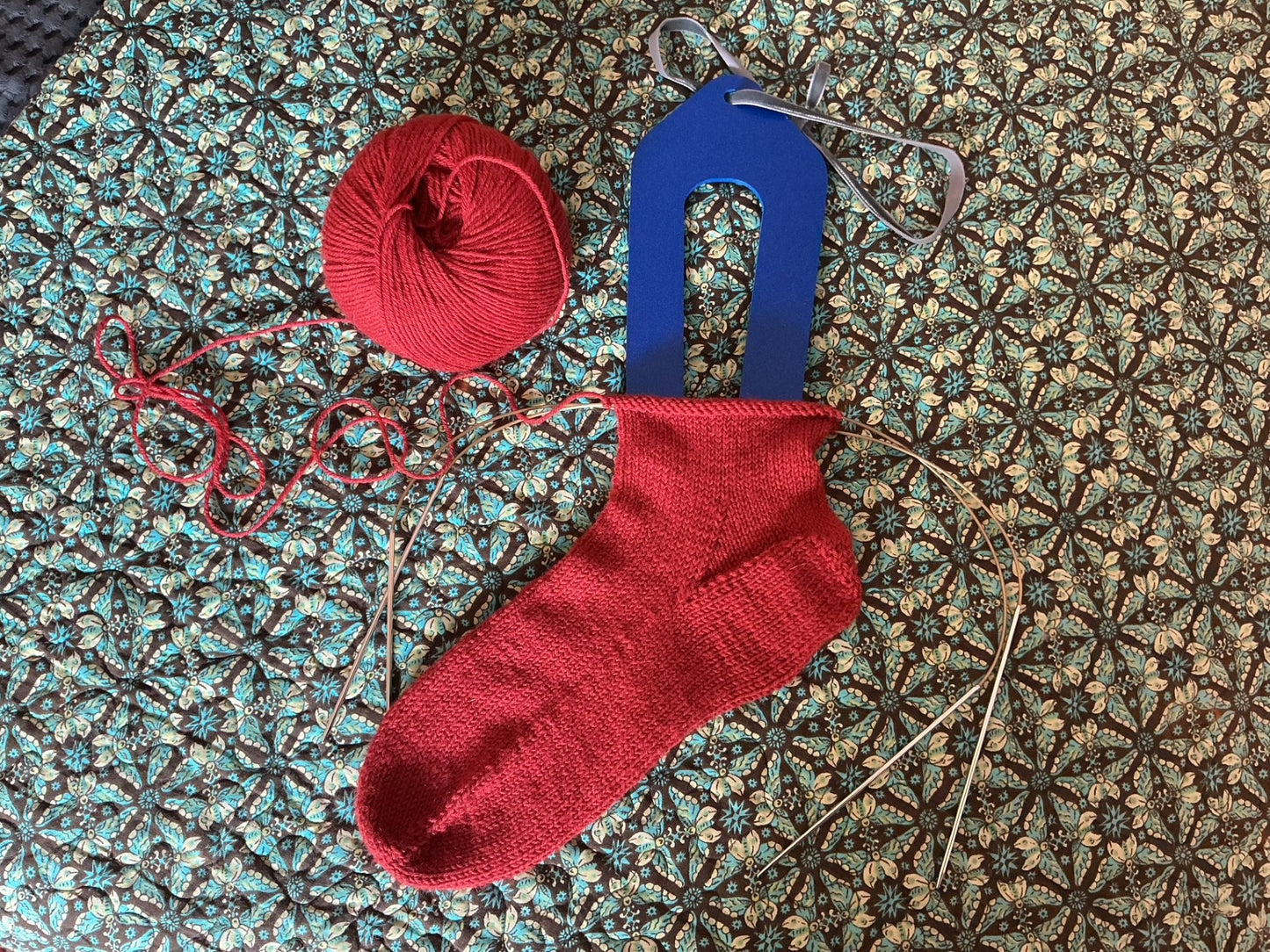 Toe-up socks on two circular needles (3 session course) - Saturday September 12, September 26 and October 10 (11 am to 1 pm)