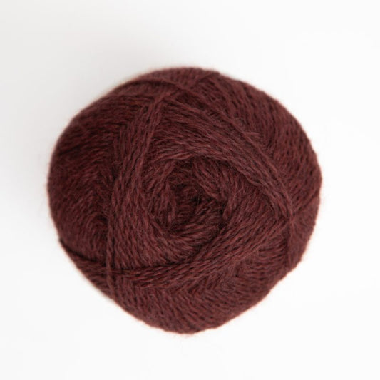 UK Alpaca -  Superfine Alpaca 4-Ply - Speckeldy Red - 50g