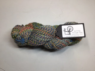Spinning Through Time - Spring Skies - 100% Whitefaced Woodland - 125g