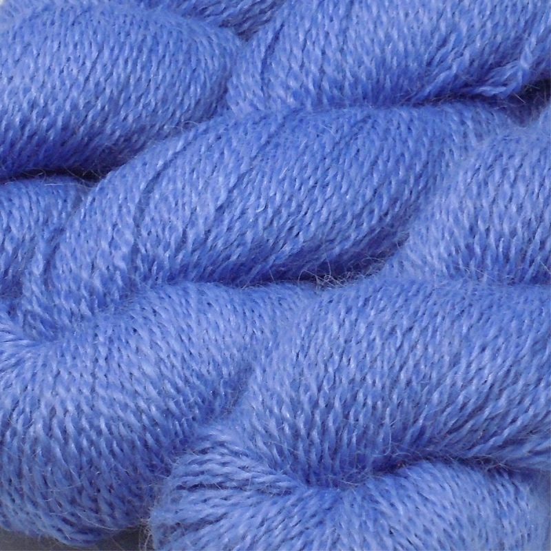 UK Alpaca -  Suri Alpaca 4-Ply - Bluebell - 50g