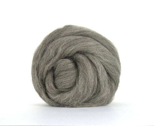 Top for spinning - Grey Jacob wool - 50g