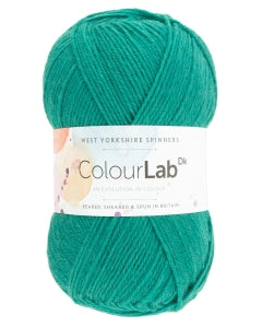 West Yorkshire Spinners - ColourLab DK Yarn - Deep Teal - 100g