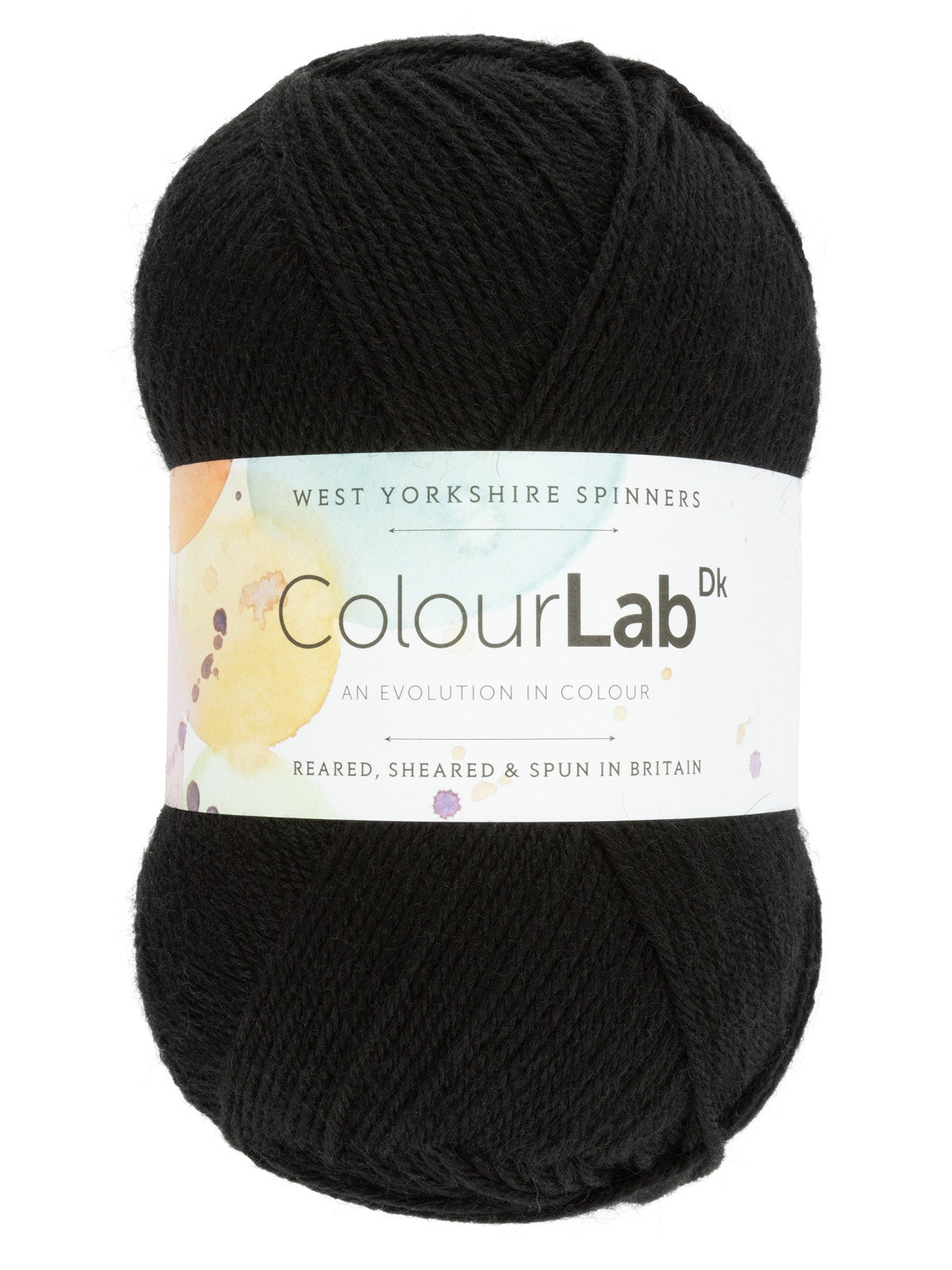 West Yorkshire Spinners - ColourLab DK Yarn - Phantom Black - 100g