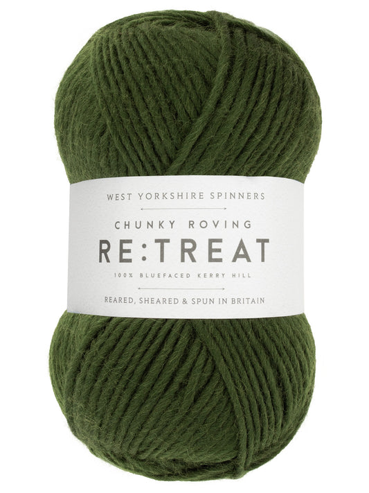 West Yorkshire Spinners - Retreat Chunky Roving Yarn - Purpose - 100g