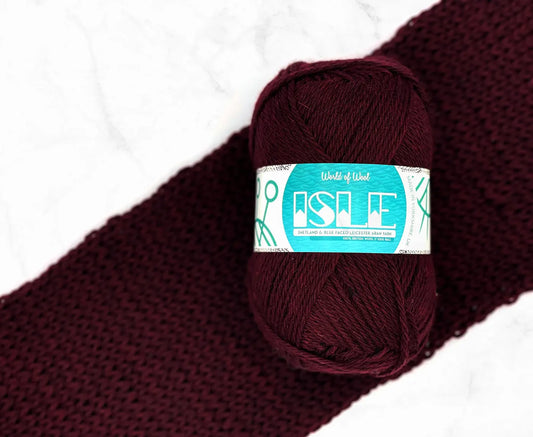 World of Wool - Arisdale Isle Aran Yarn - 100g