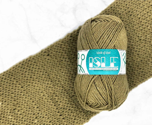 World of Wool - Samphrey Isle Aran Yarn - 100g