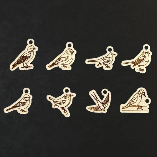 Yarnistry stitchmarker (British birds)