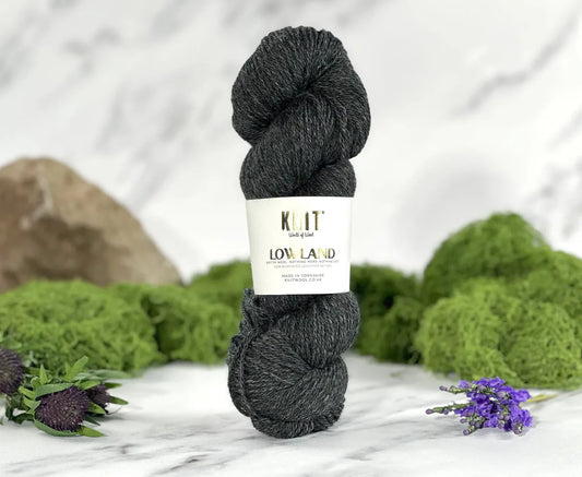 World of Wool - Lowland DK - Coalpit Black - 100g