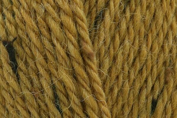 West Yorkshire Spinners - ColourLab Aran Yarn - Golden Mustard Tweed  - 100g