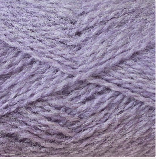 Baa Ram Ewe - Pip Colourwork 4 Ply - Bluebell Purple - 25g