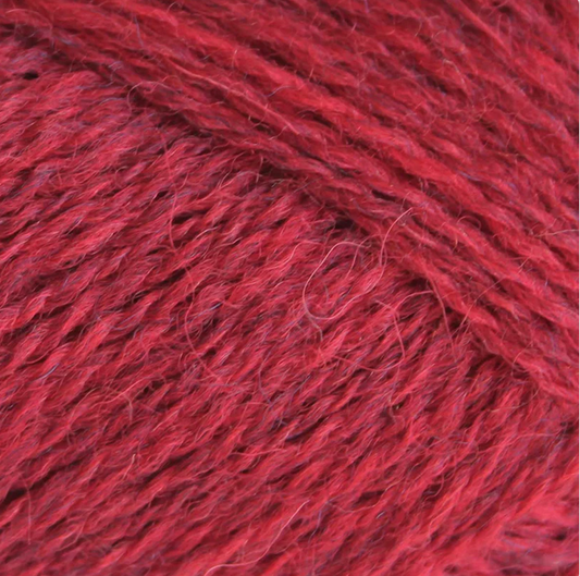 Baa Ram Ewe - Pip Colourwork 4 Ply - Wesley Bob Red - 25g