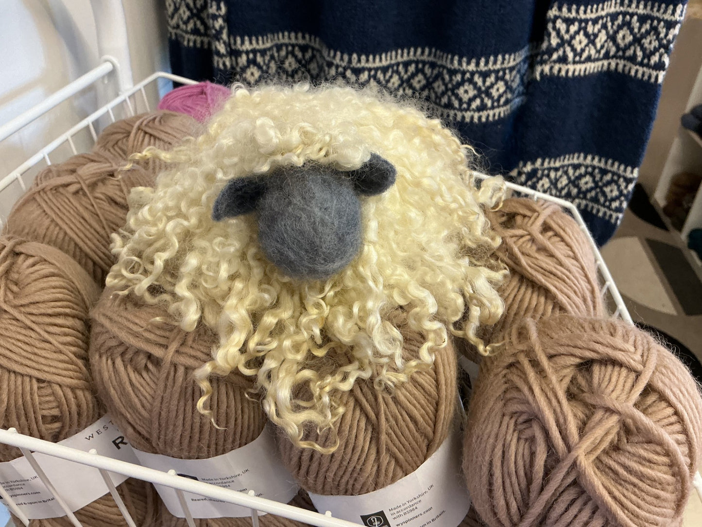 Needle Felt a Wensleydale Sheep (May 30)