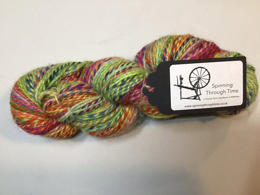 Spinning Through Time - Summertime - 100% Superfine Shetland wool - 68g