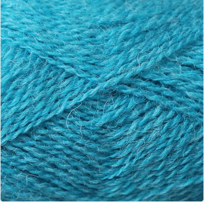 Baa Ram Ewe - Pip Colourwork 4 Ply - Swale Blue - 25g