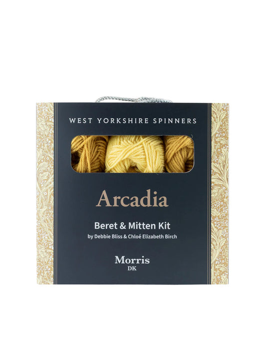 West Yorkshire Spinners - Morris DK - Arcadia Beret and Mitten Kit (Yarn and Pattern)