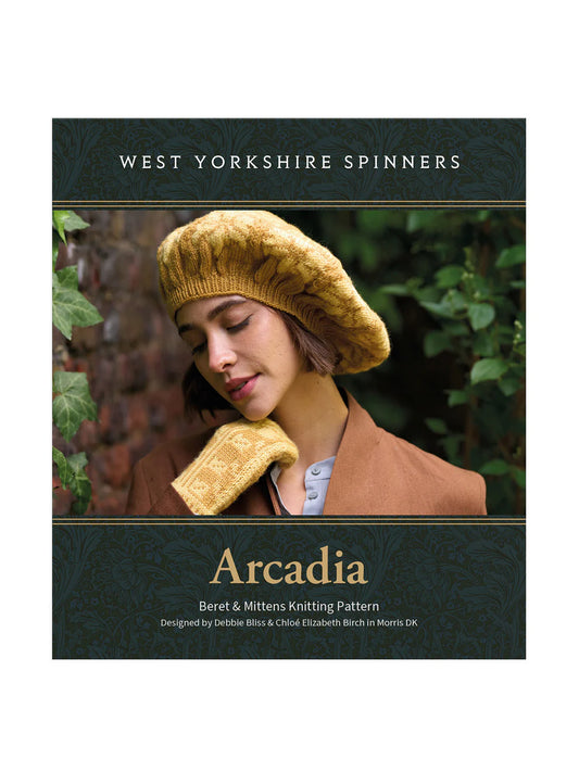 West Yorkshire Spinners - Morris DK - Arcadia Beret and Mittens Knitting Pattern
